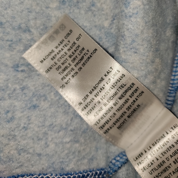 True Religion | Baby/ Kids Zip Up Hoodie Sweatshirt Marled Blue Size 24 months - Picture 10 of 10